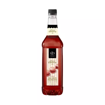 1883 French Pâtisserie Macaron Framboise (Raspberry) Syrup (1L) - Plastic Bottle