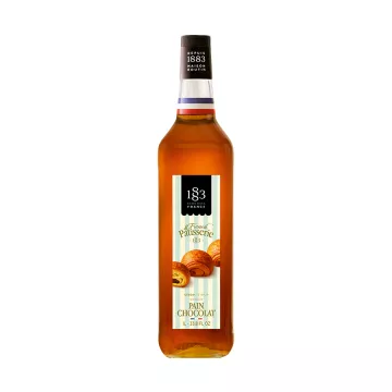 1883 French Pâtisserie Plain Chocolate Croissant Syrup (1L) - Plastic Bottle
