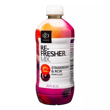 1883 Strawberry Acai Refresher - 33.8 oz. Bottle