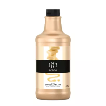 1883 White Chocolate Sauce - 64 oz.