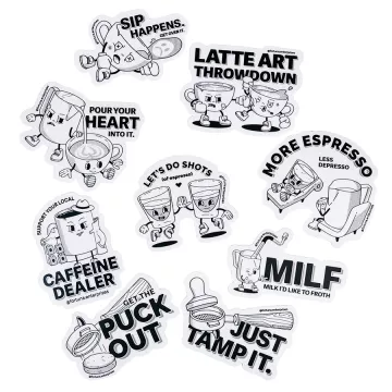 Assortment of 9 Stickers