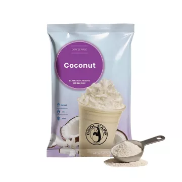 Cool Capp Coconut - Cool Creamz Blended Frappe Mix - 3.5 lb. Bag