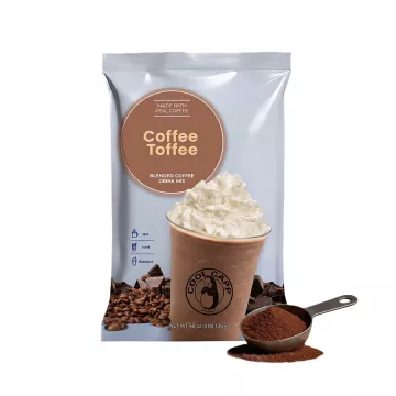 Cool Capp Coffee Toffee - Blended Ice Coffee Frappe Mix - 3.5 lb. Bag