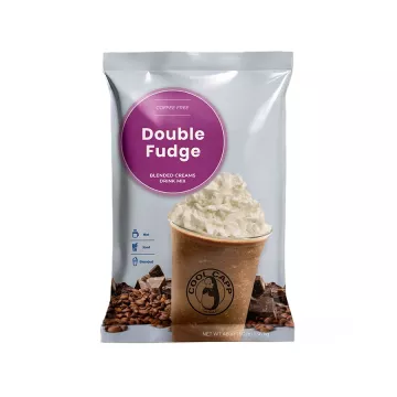 Cool Capp Double Fudge - Cool Creamz Blended Frappe Mix - 3.5 lb. Bag