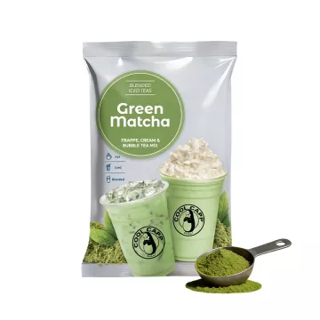 Cool Capp Green Matcha - Tea Blended Frappe Mix - 3.5 lb. Bag