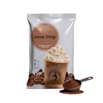 Cool Capp Java Chip - Blended Ice Coffee Frappe Mix - 3.5 lb. Bag