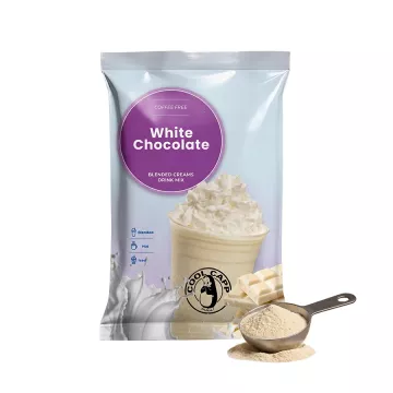 Cool Capp White Chocolate - Cool Creamz Blended Frappe Mix - 3.5 lb. Bag