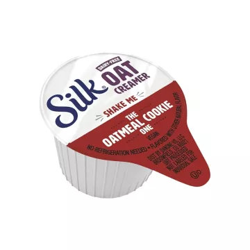 Silk Oatmeal Cookie Non-Dairy Liquid Oat Creamer - 192 Count
