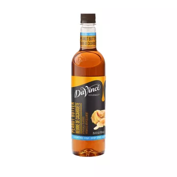 DaVinci Gourmet Sugar Free Peanut Butter Syrup (750ml) - Plastic Bottle