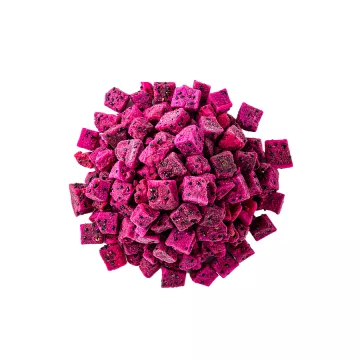 Innovative Freeze Dried Diced Dragon Fruit - 12/50 Gram Pouches