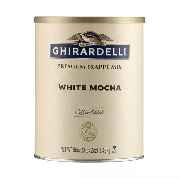 Ghirardelli White Mocha Frappe Mix - 3 lb. Can