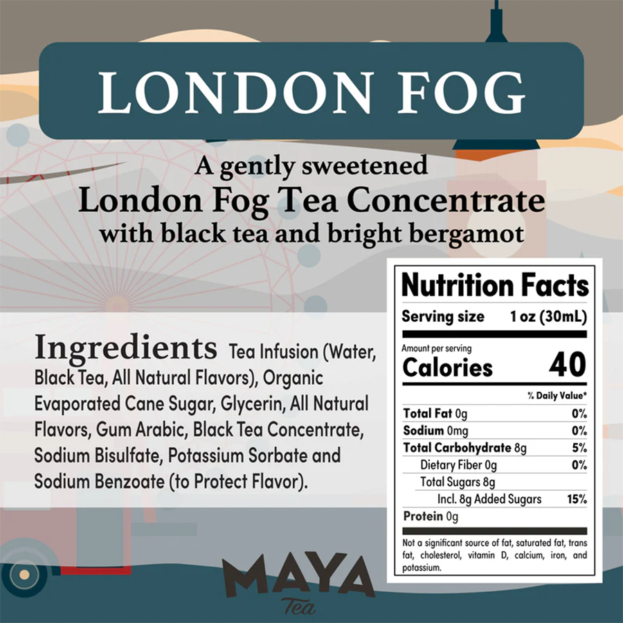 Maya Tea London Fog Concentrate | Fortuna Enterprises