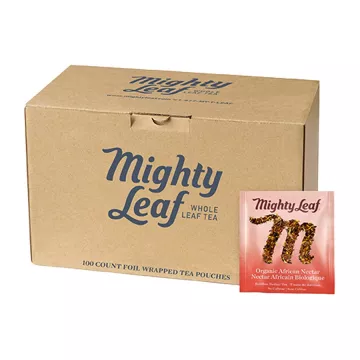 Mighty Leaf Organic African Nectar Herbal Tea Bags - 100 Count Box