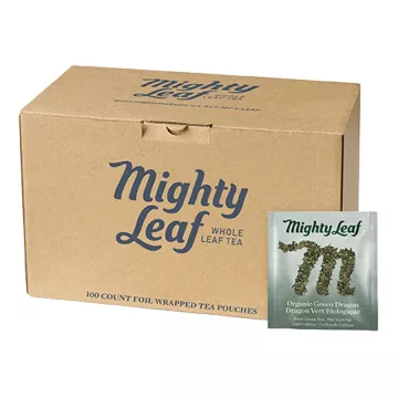 Mighty Leaf Organic Green Dragon Green Tea Bags - 100 Count Box