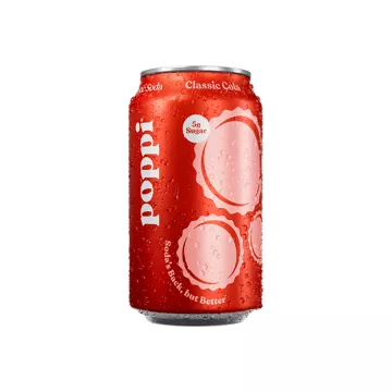 Poppi Classic Cola - 12/12 oz. Cans
