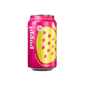 Poppi Strawberry Lemon - 12/12 oz. Cans