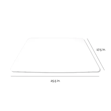 Southern Champion Single Wall Grease Resistant Full Sheet Cake Pad - 50 Count