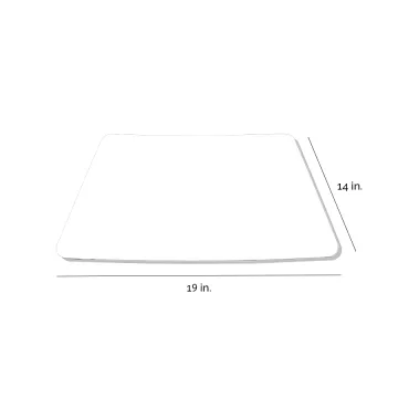 Southern Champion Single Wall Grease Resistant 1/2 Sheet Cake Pad - 50 Count
